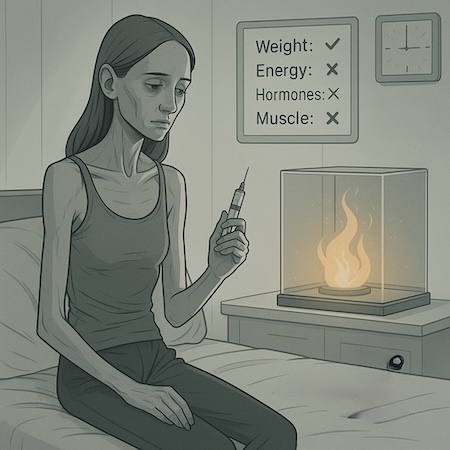 Ozempic Is Not a Cure. It's a Slow Metabolic Shutdown. What no one tells you about GLP-1 drugs, weight loss, and long-term damage